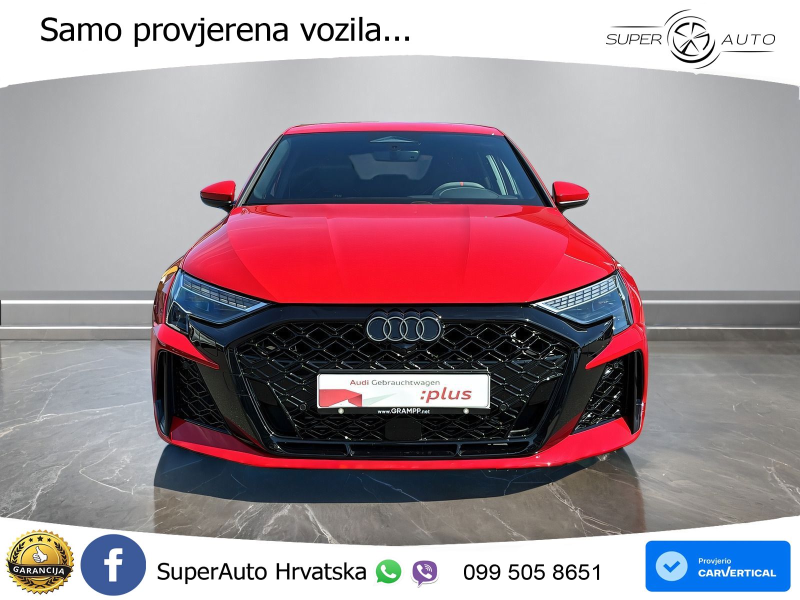 Audi RS3 Sedan 2.5 TFSI (400 KS) quattro S tronic