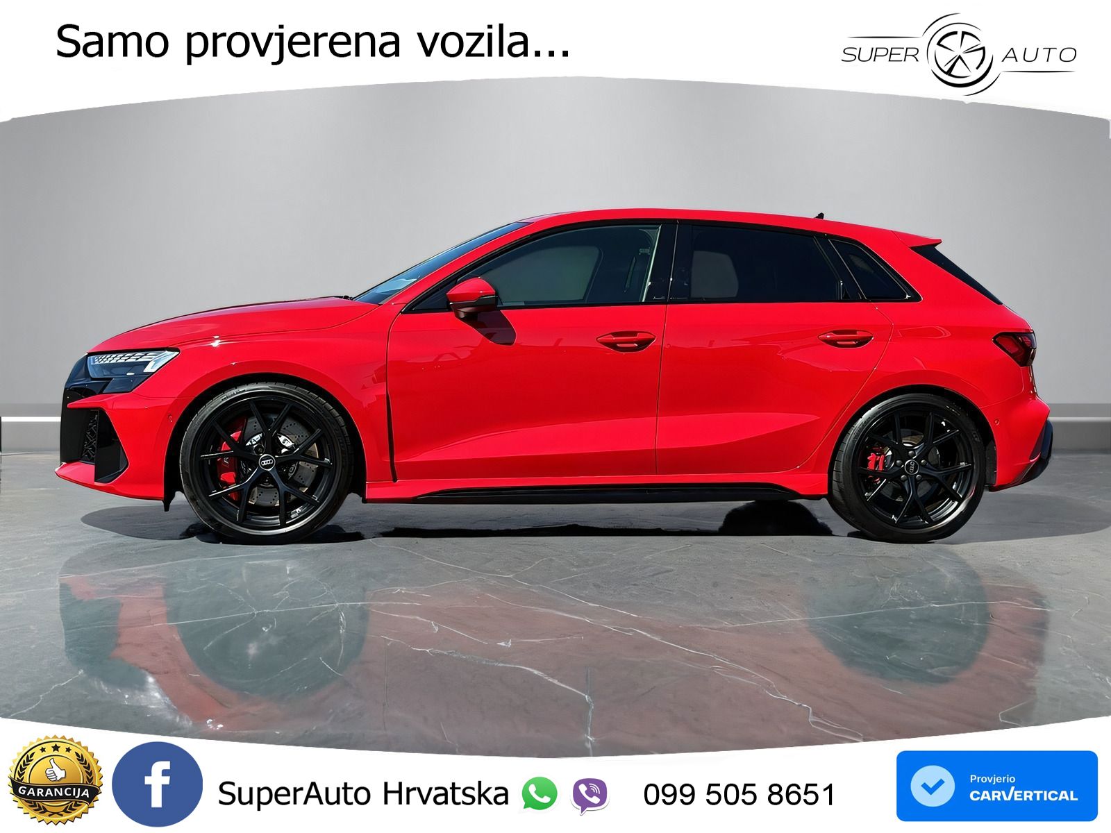 Audi RS3 Sedan 2.5 TFSI (400 KS) quattro S tronic