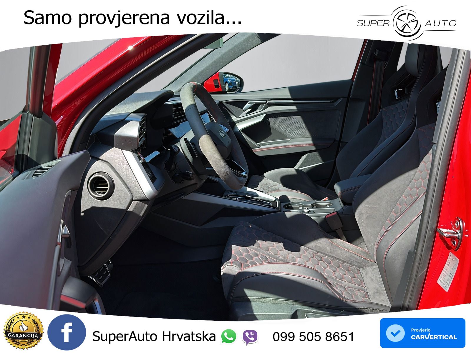 Audi RS3 Sedan 2.5 TFSI (400 KS) quattro S tronic