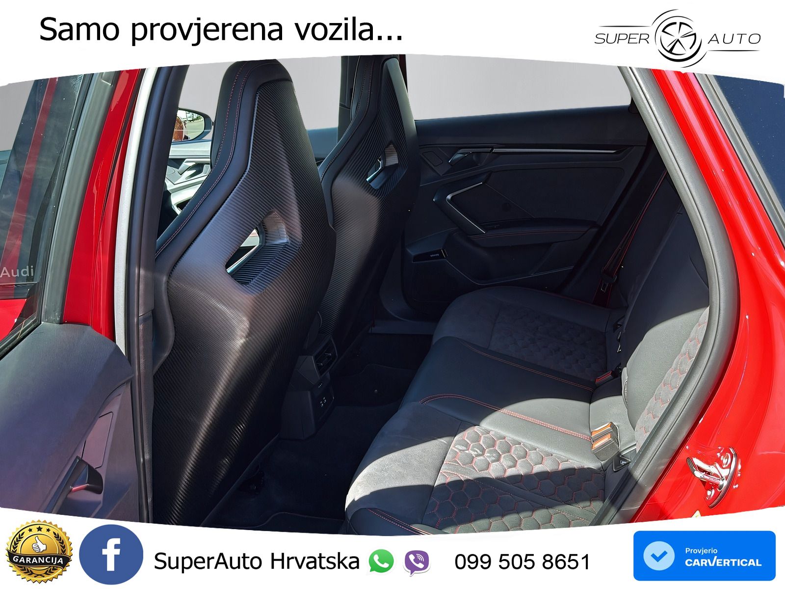 Audi RS3 Sedan 2.5 TFSI (400 KS) quattro S tronic