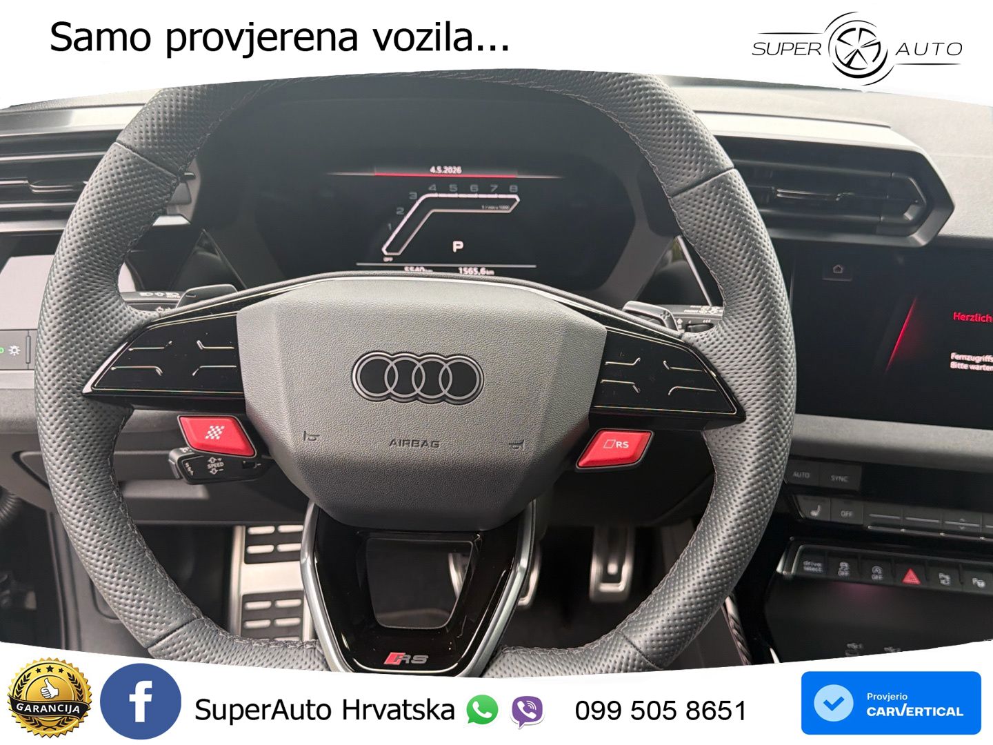 Audi RS3 Sportback 2.5 TFSI (400 KS) quattro S tronic LED+GR SJED+ACC
