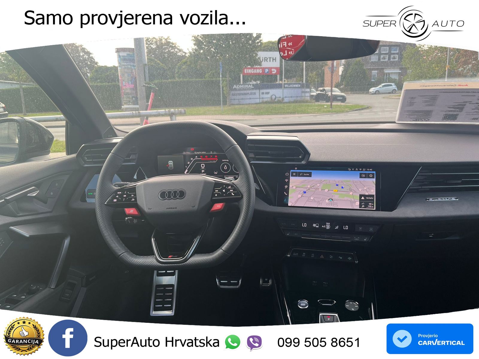 Audi RS3 Sportback 2.5 TFSI (400 KS) quattro S tronic LED+GR SJED+ACC