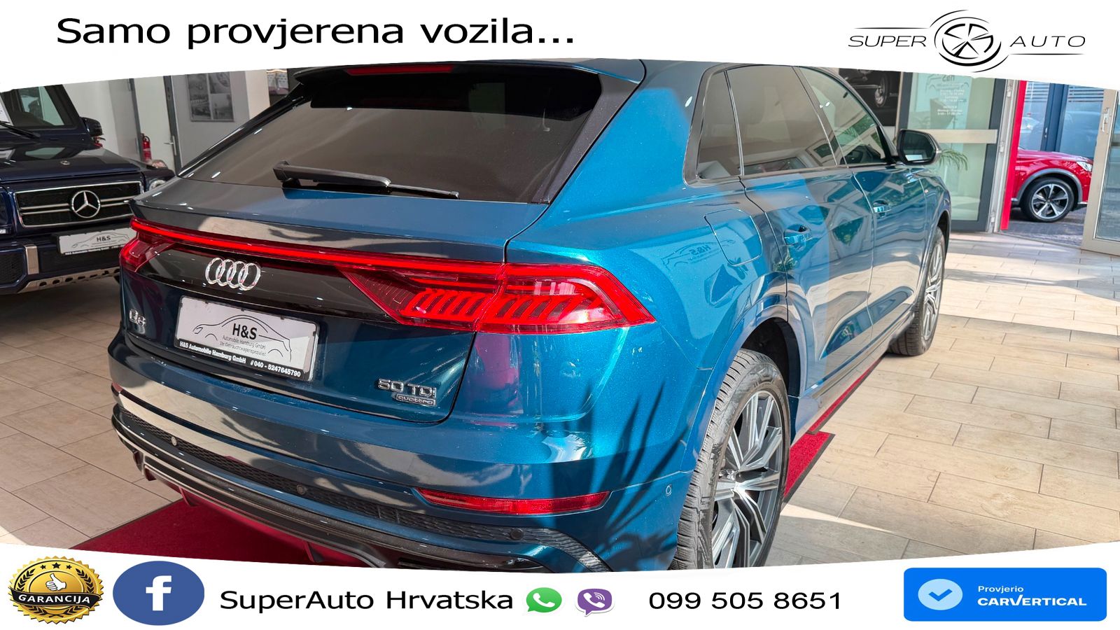 Audi Q8 50 TDI V6 (286 KS) quattro Tiptronic
