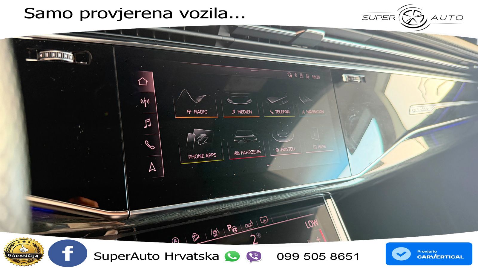 Audi Q8 50 TDI V6 (286 KS) quattro Tiptronic