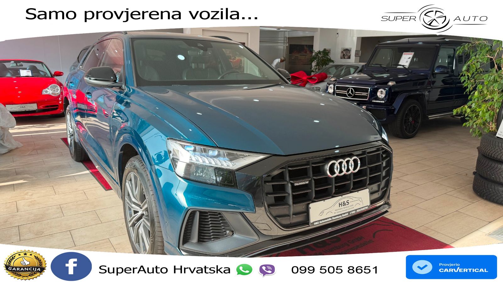 Audi Q8 50 TDI V6 (286 KS) quattro Tiptronic
