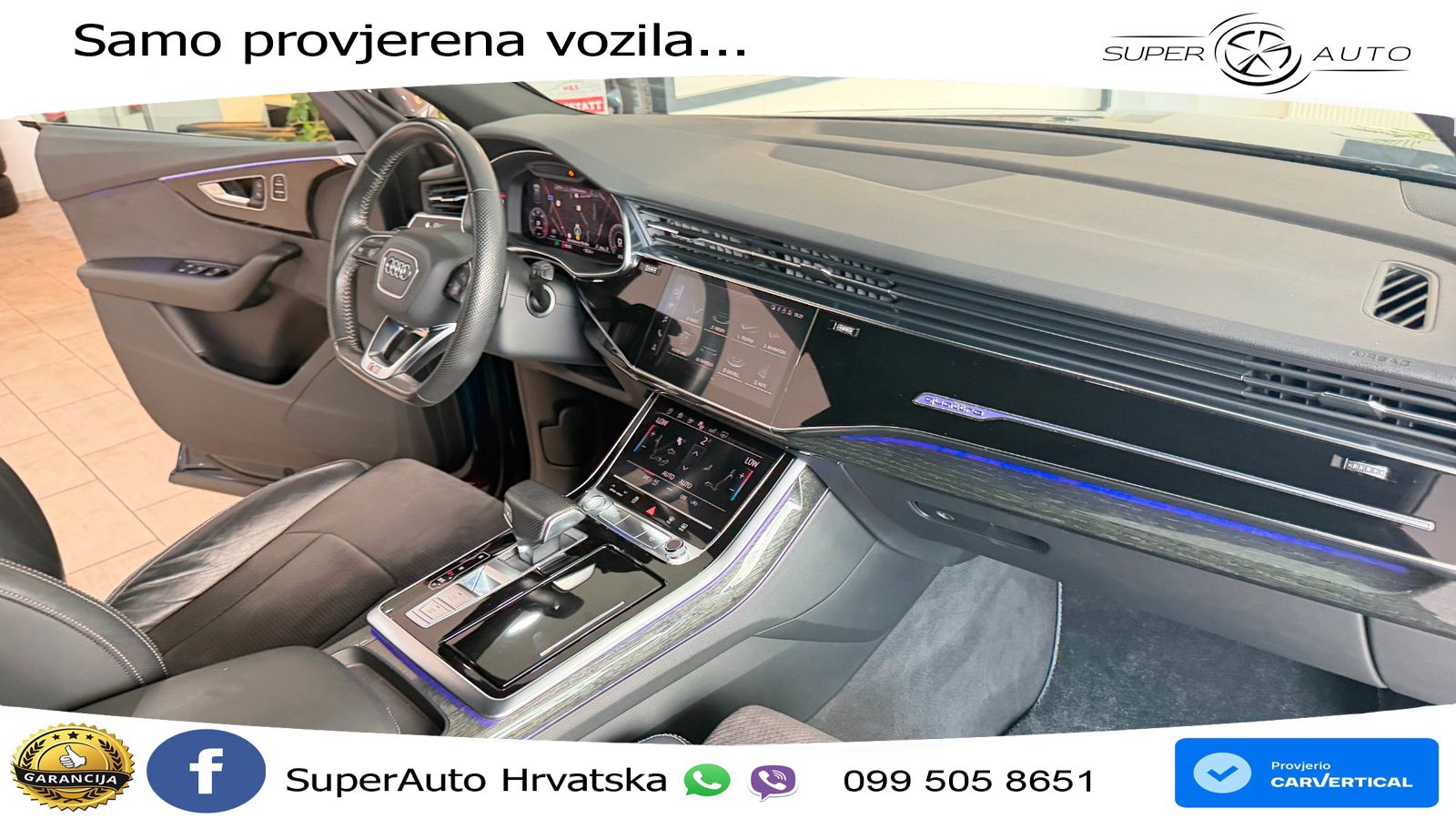 Audi Q8 50 TDI V6 (286 KS) quattro Tiptronic
