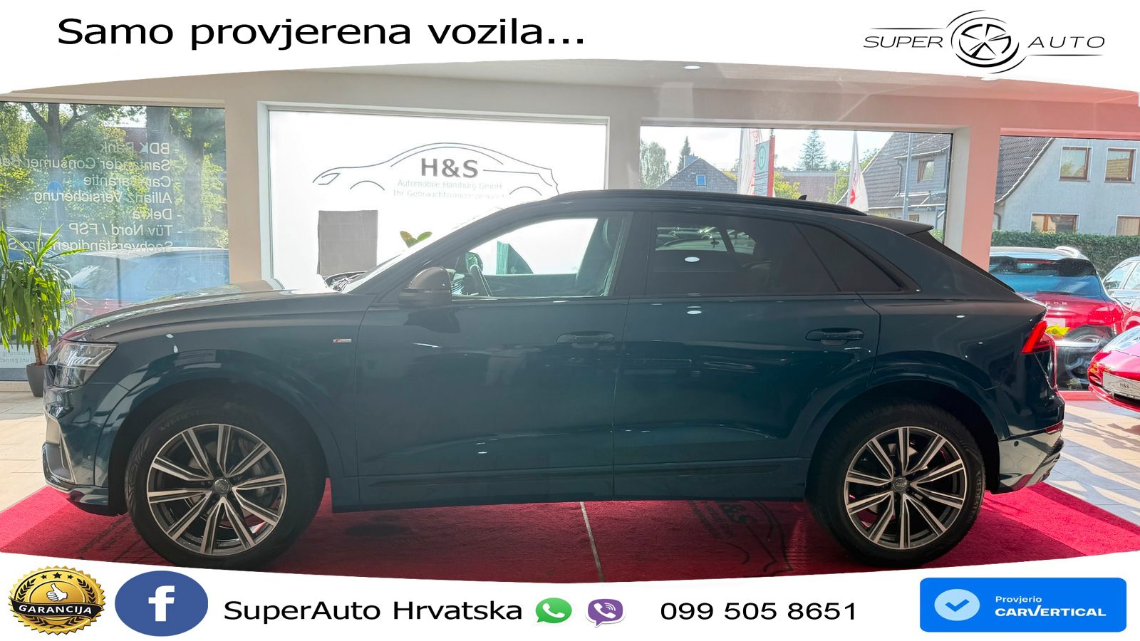 Audi Q8 50 TDI V6 (286 KS) quattro Tiptronic