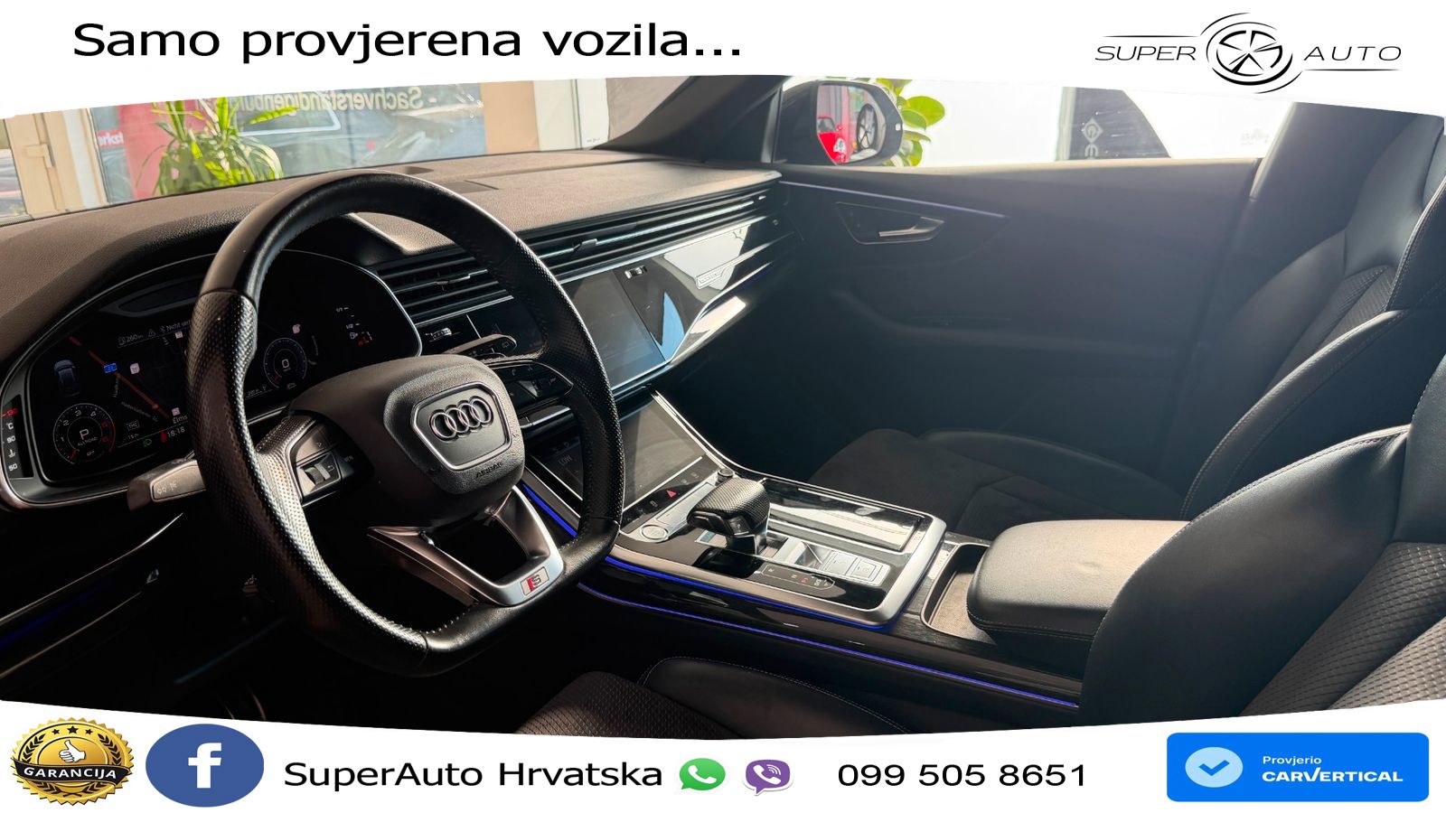 Audi Q8 50 TDI V6 (286 KS) quattro Tiptronic