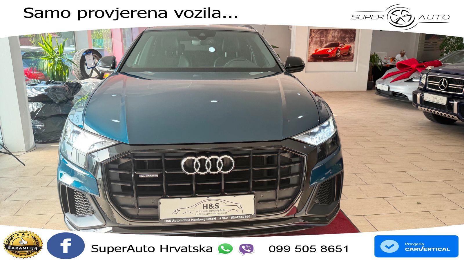 Audi Q8 50 TDI V6 (286 KS) quattro Tiptronic