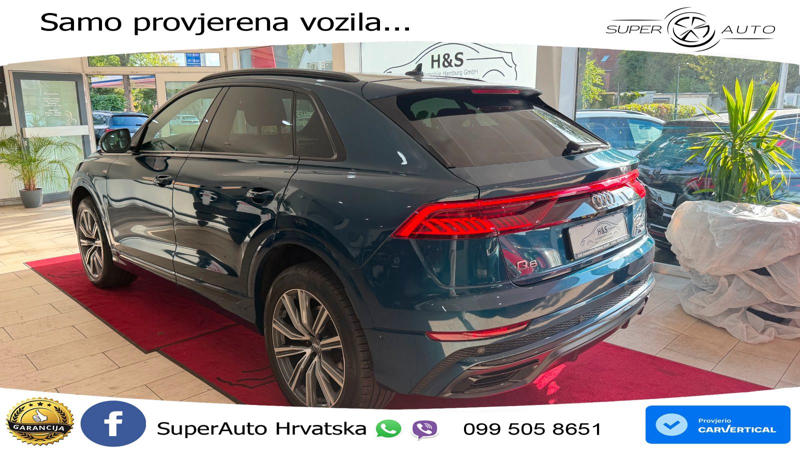 Audi Q8 50 TDI V6 (286 KS) quattro Tiptronic