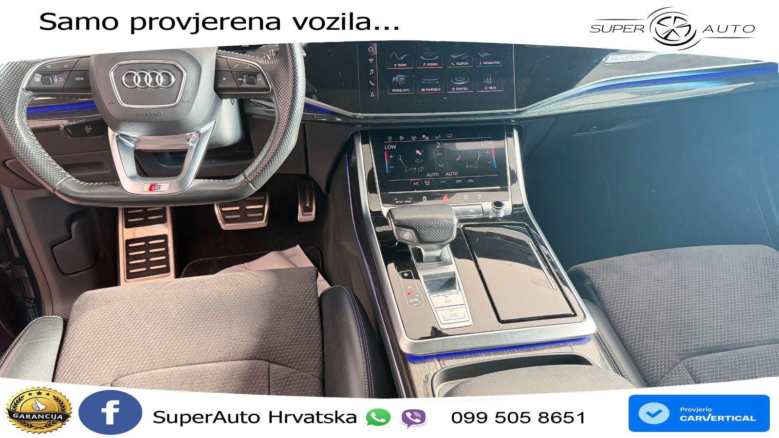 Audi Q8 50 TDI V6 (286 KS) quattro Tiptronic