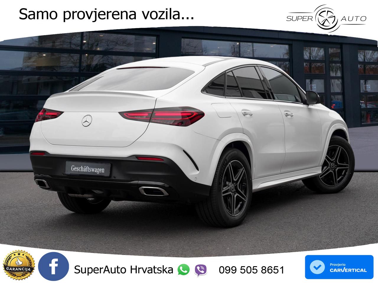 Mercedes GLE Coupe 300d (269 ks) EQ Boost 4MATIC 9G-TRONIC AMG LED+GR SJED+ACC