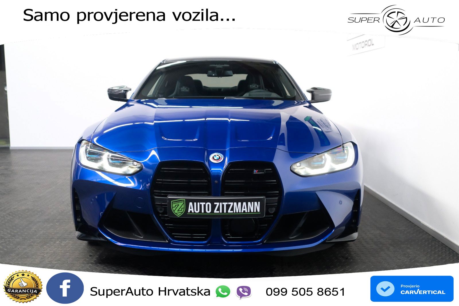 BMW M4 Competition 3.0 (510 KS) Steptronic LED+GR SJED+ACC