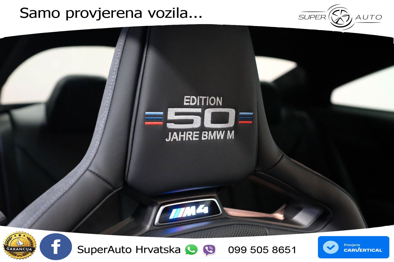 BMW M4 Competition 3.0 (510 KS) Steptronic LED+GR SJED+ACC