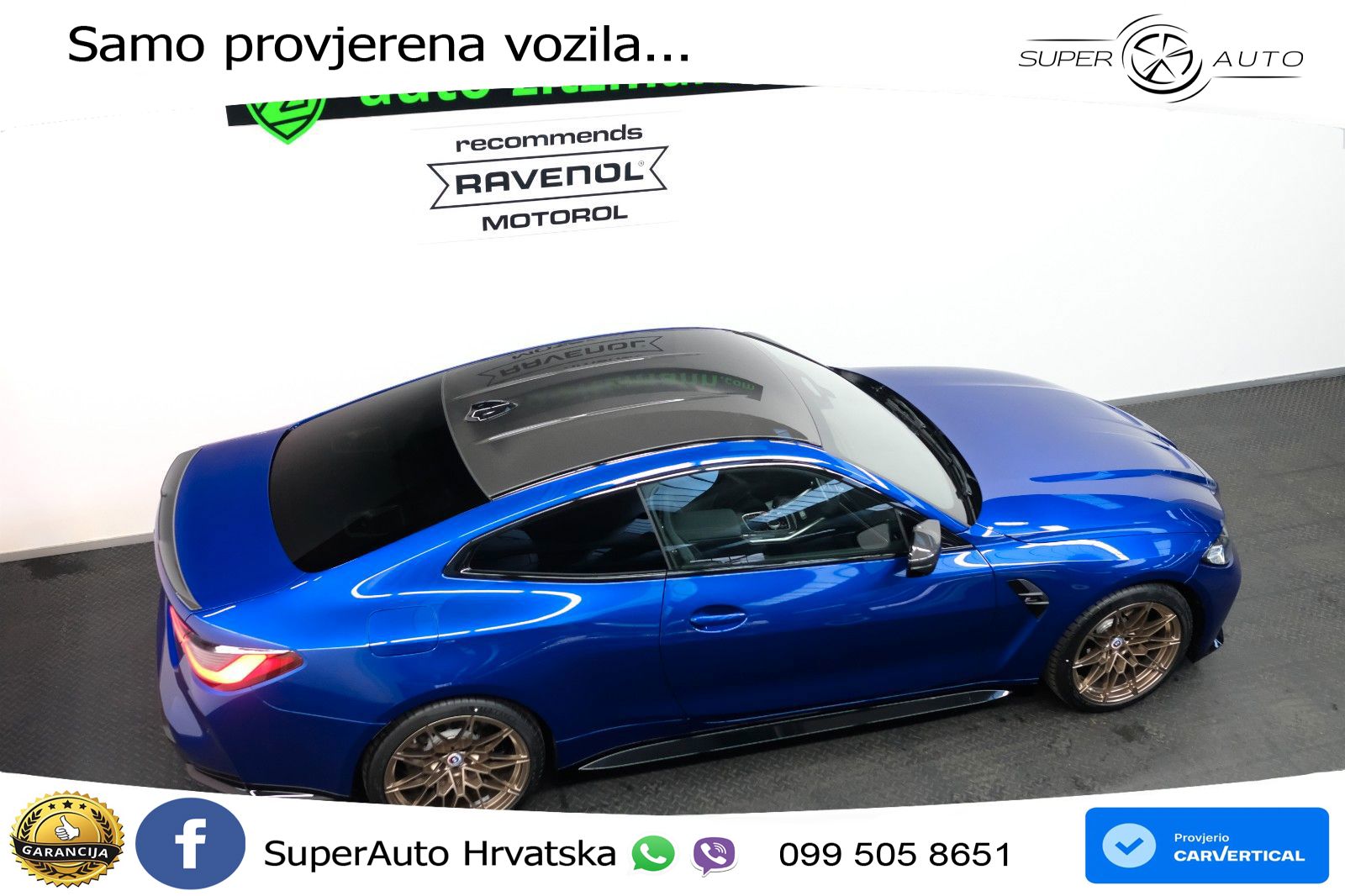 BMW M4 Competition 3.0 (510 KS) Steptronic LED+GR SJED+ACC