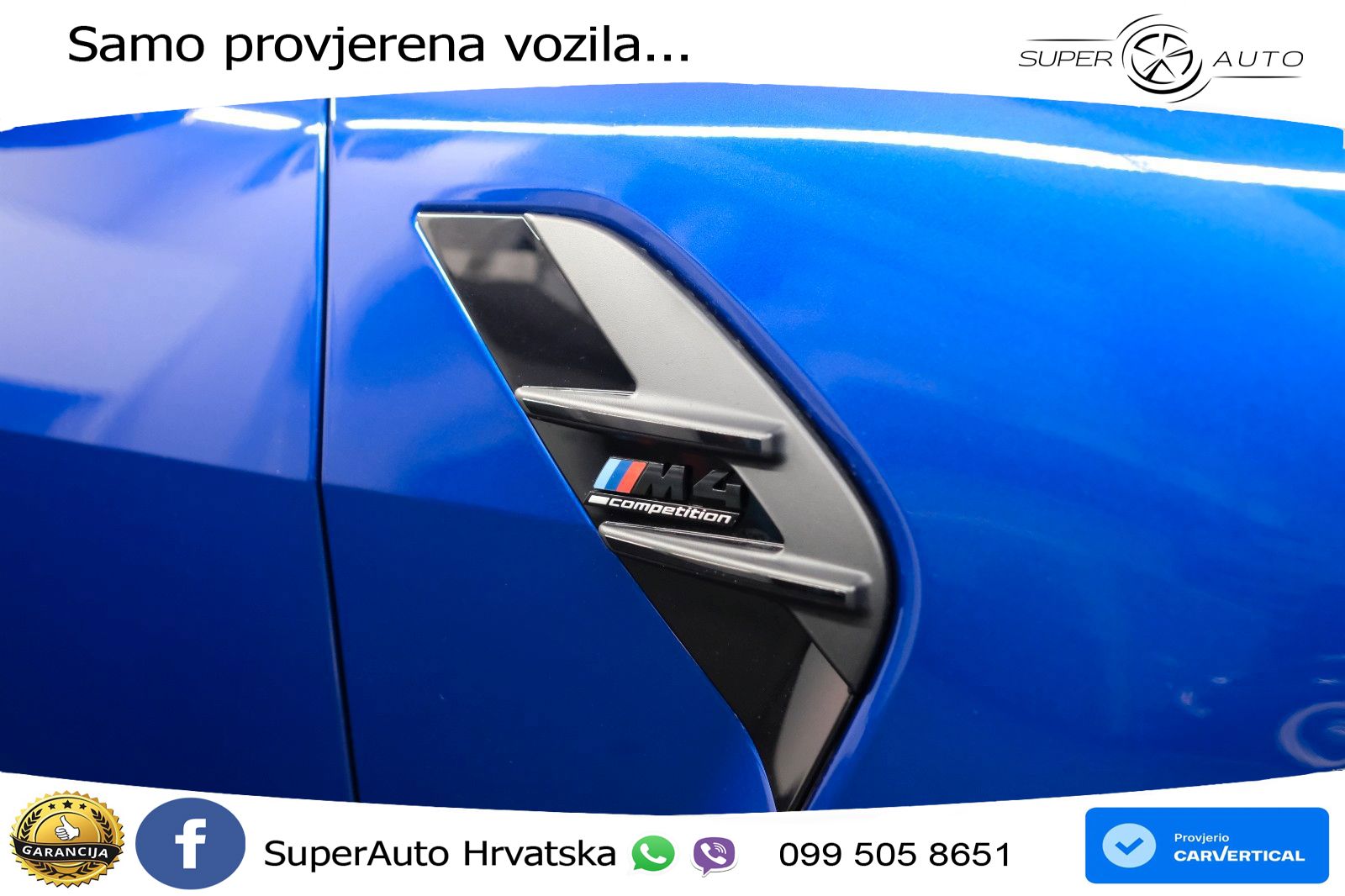 BMW M4 Competition 3.0 (510 KS) Steptronic LED+GR SJED+ACC