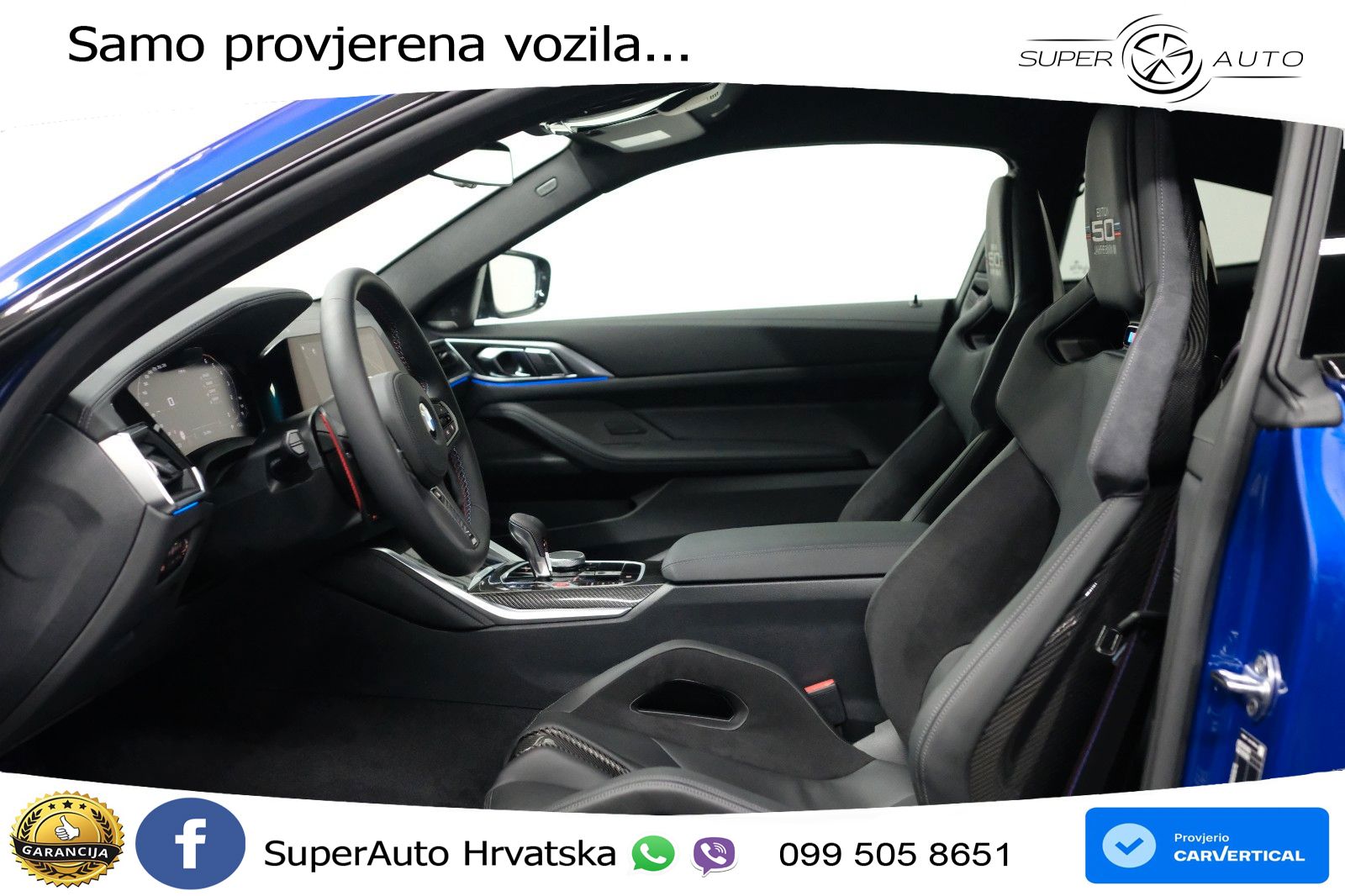 BMW M4 Competition 3.0 (510 KS) Steptronic LED+GR SJED+ACC