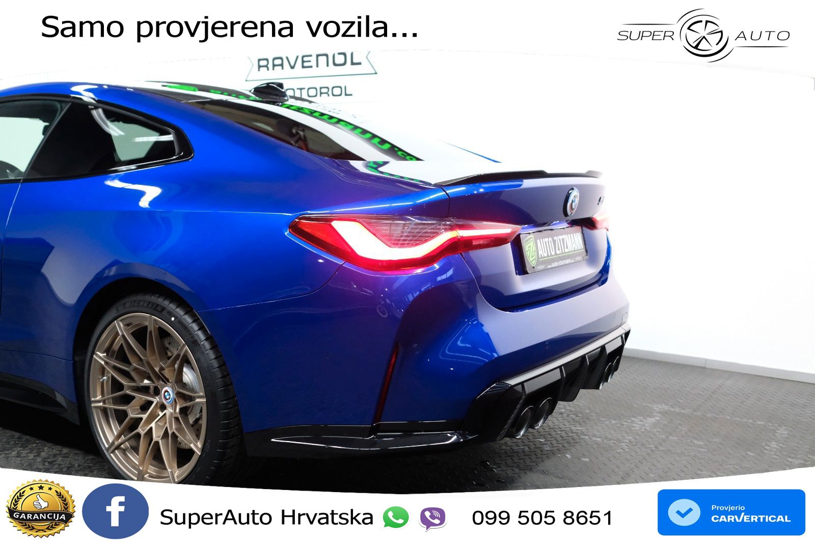 BMW M4 Competition 3.0 (510 KS) Steptronic LED+GR SJED+ACC