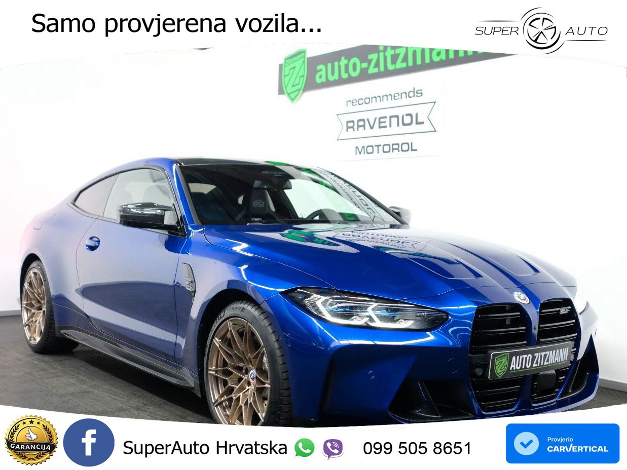 BMW M4 Competition 3.0 (510 KS) Steptronic LED+GR SJED+ACC