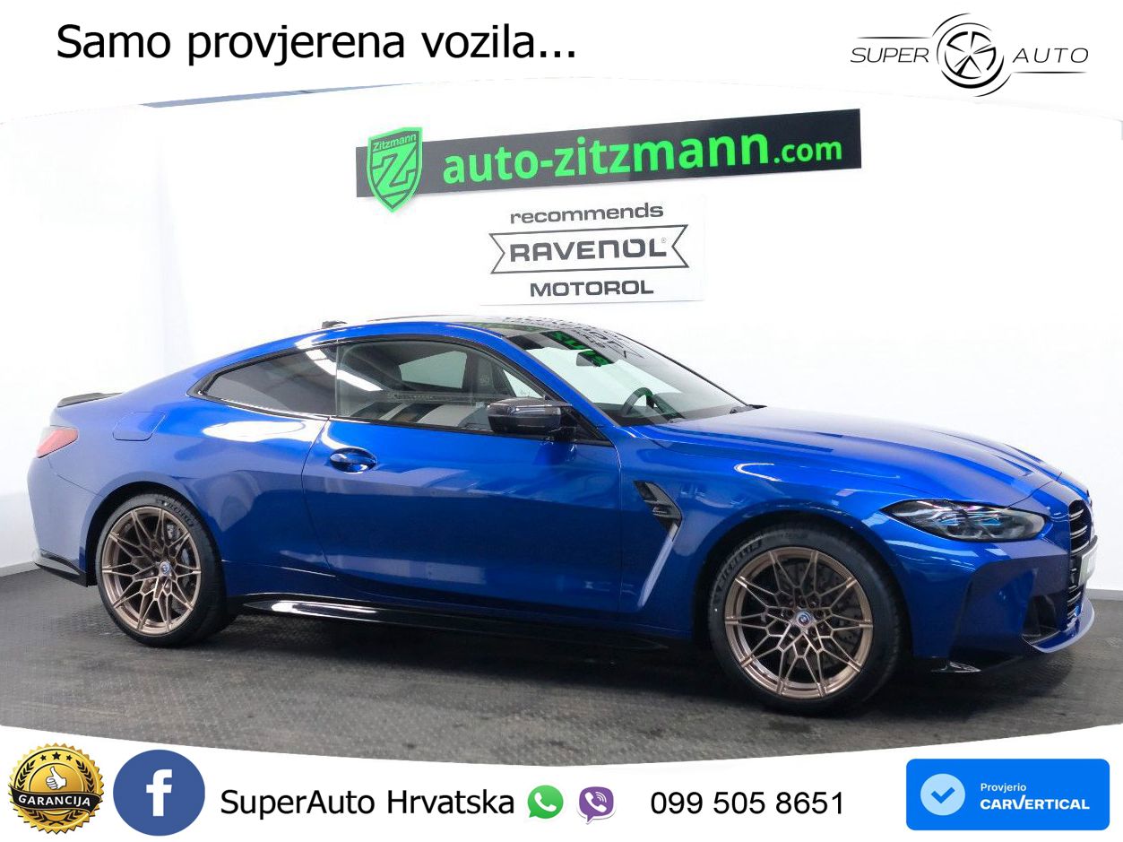BMW M4 Competition 3.0 (510 KS) Steptronic LED+GR SJED+ACC