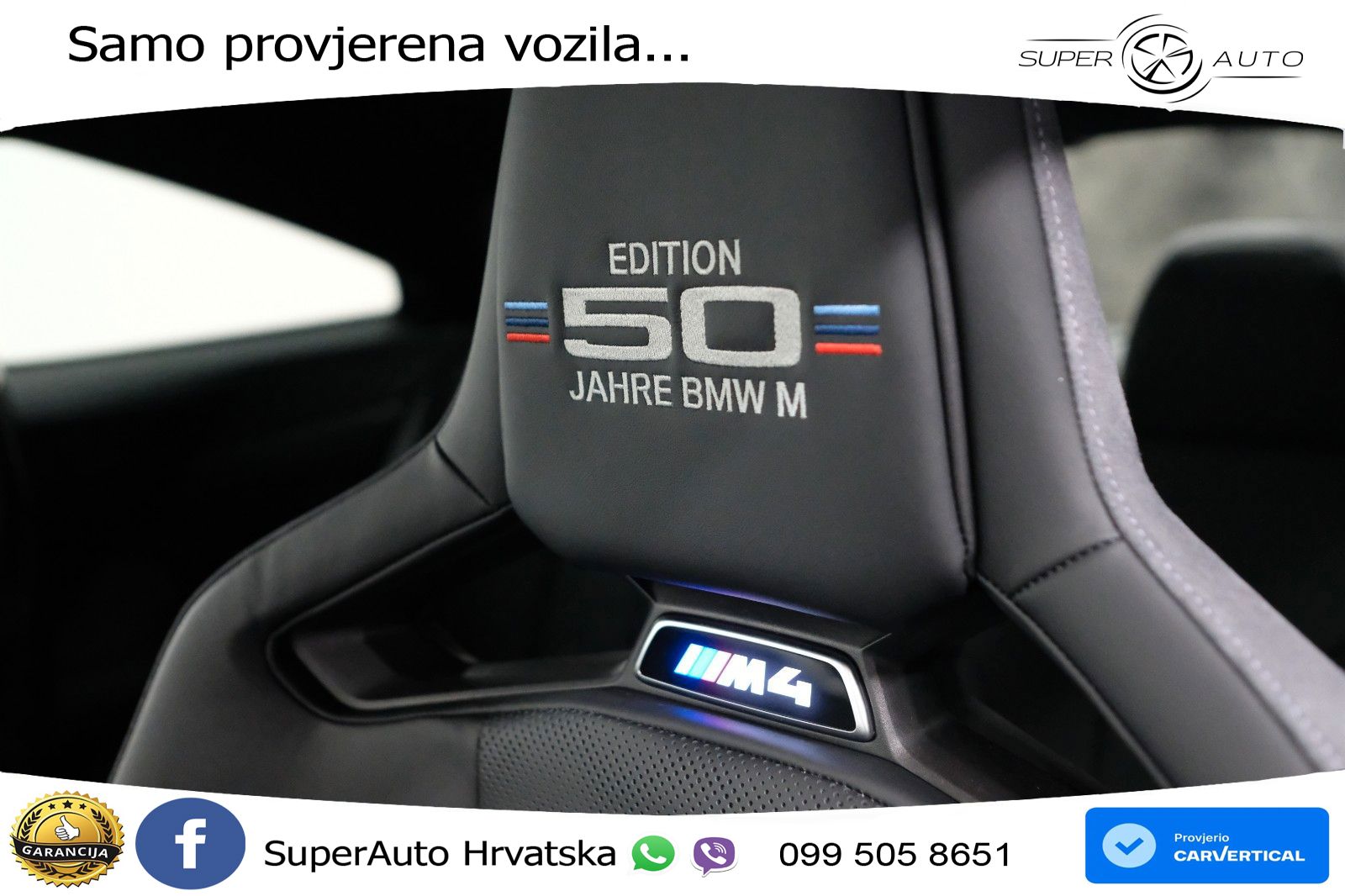 BMW M4 Competition 3.0 (510 KS) Steptronic LED+GR SJED+ACC