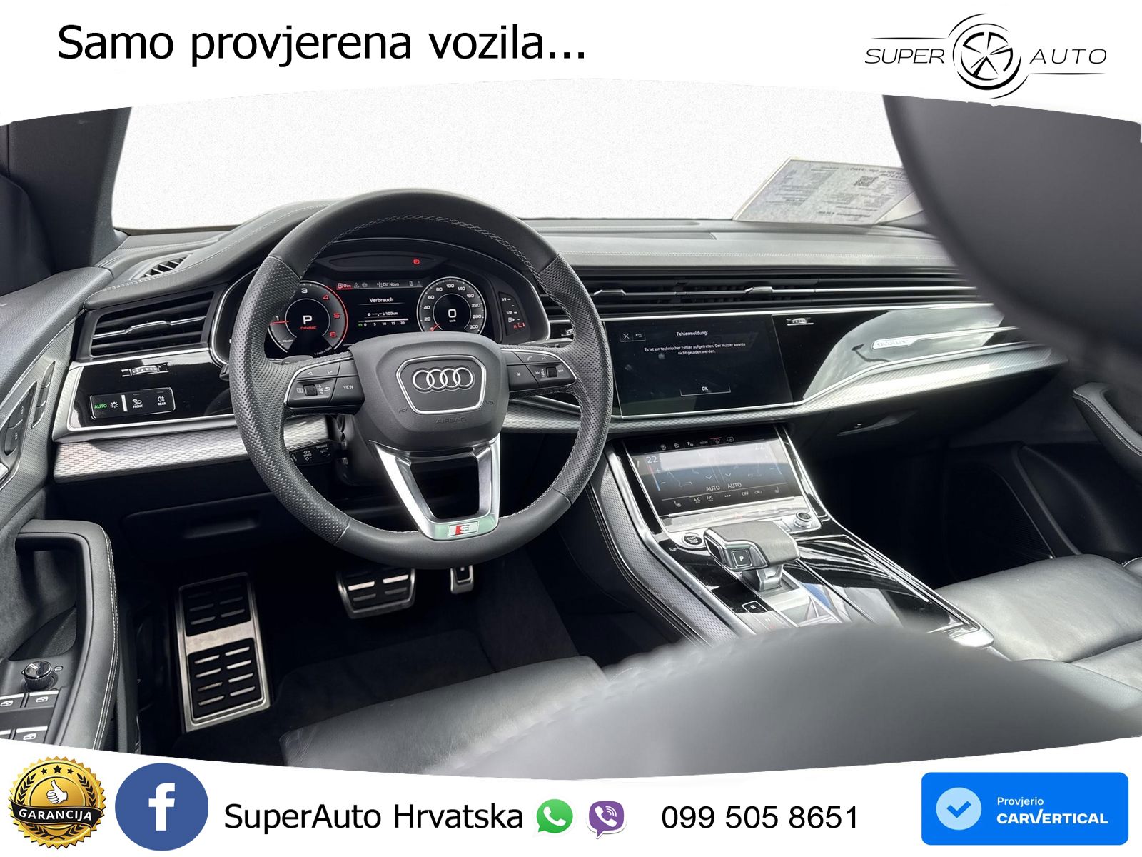 Audi Q8 50 TDI V6 (286 KS) quattro Tiptronic