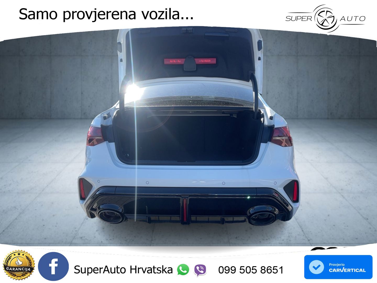 Audi RS3 Sedan 2.5 TFSI (400 KS) quattro S tronic LED+GR SJED+ACC