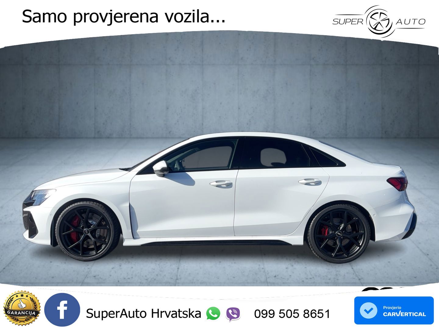 Audi RS3 Sedan 2.5 TFSI (400 KS) quattro S tronic LED+GR SJED+ACC