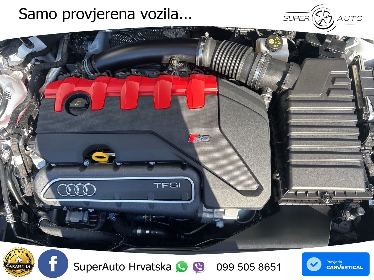Audi RS3 Sedan 2.5 TFSI (400 KS) quattro S tronic LED+GR SJED+ACC