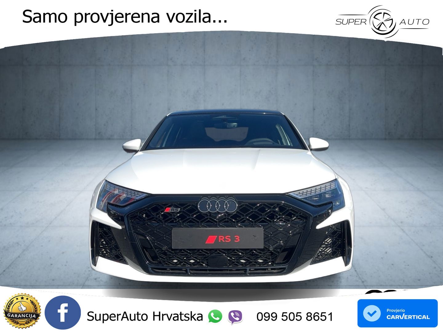 Audi RS3 Sedan 2.5 TFSI (400 KS) quattro S tronic LED+GR SJED+ACC