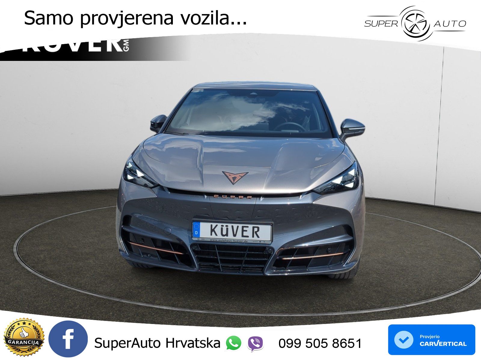 Cupra Tavascan 82 kWh (286 KS) LED+GR SJED+ACC