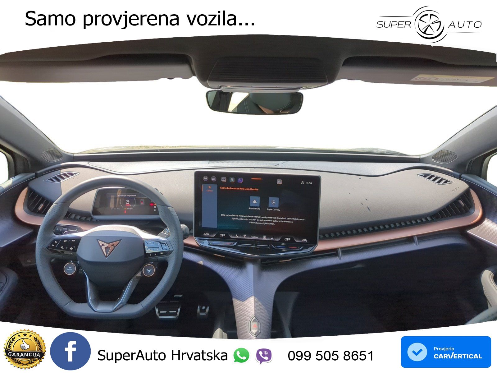 Cupra Tavascan 82 kWh (286 KS) LED+GR SJED+ACC