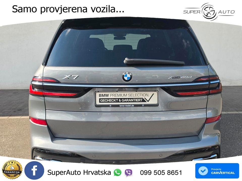 BMW X7 40d (352 KS) xDrive Steptronic LED+GR SJED+ACC