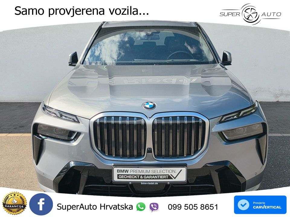 BMW X7 40d (352 KS) xDrive Steptronic LED+GR SJED+ACC