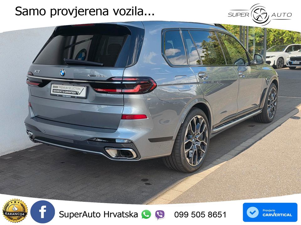 BMW X7 40d (352 KS) xDrive Steptronic LED+GR SJED+ACC