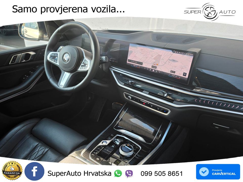 BMW X7 40d (352 KS) xDrive Steptronic LED+GR SJED+ACC