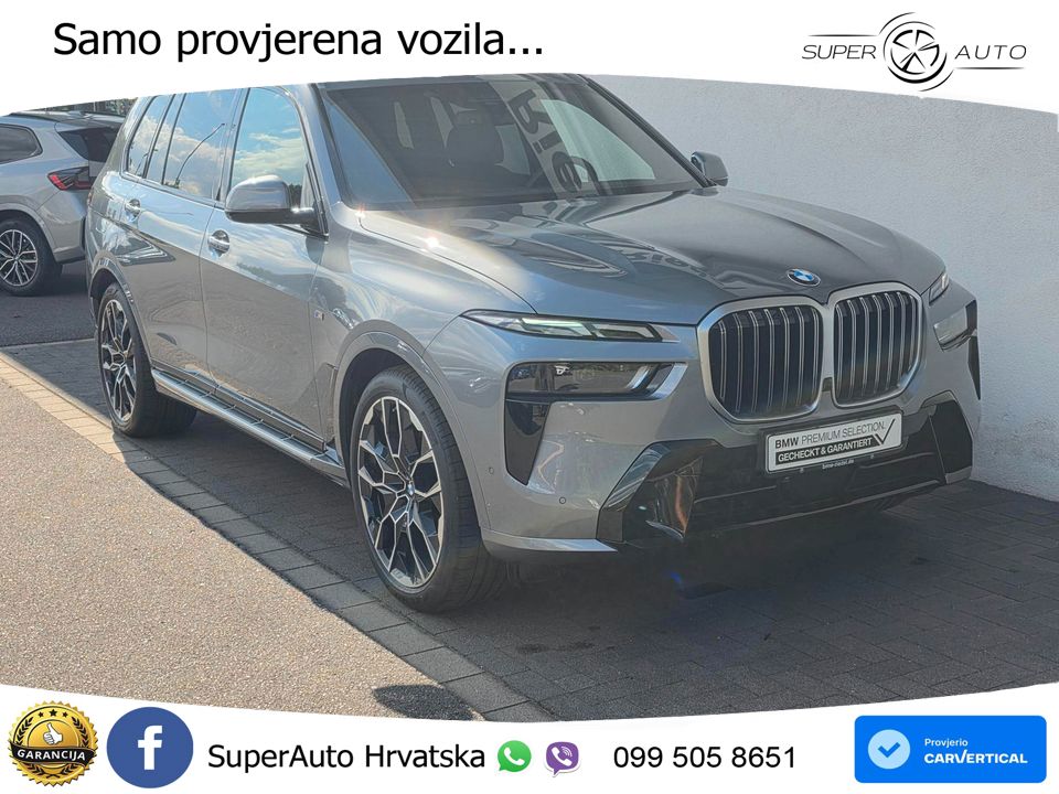 BMW X7 40d (352 KS) xDrive Steptronic LED+GR SJED+ACC