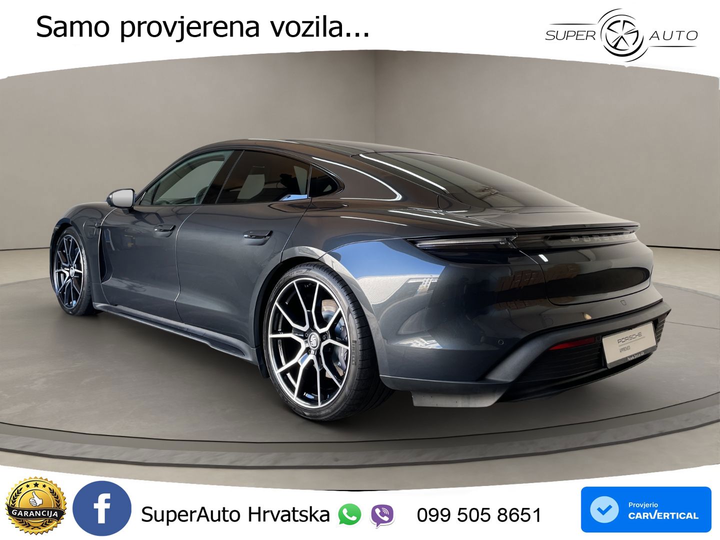 Porsche Taycan Performance Plus 93.4 kWh (476 KS)