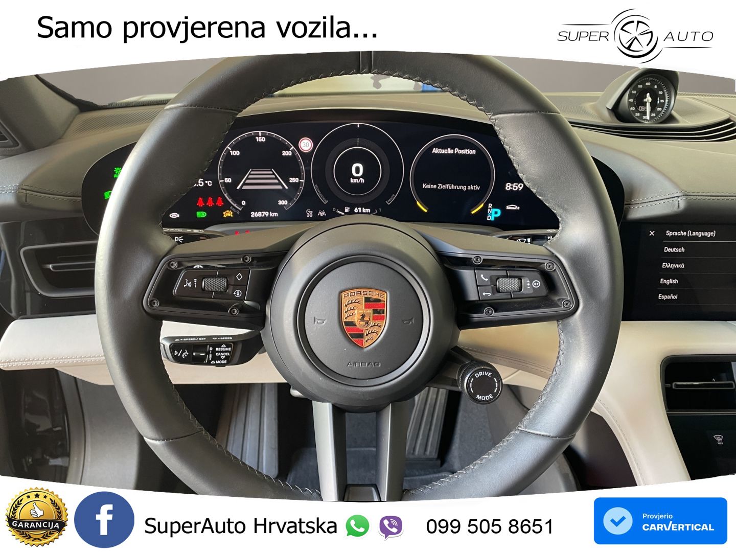 Porsche Taycan Performance Plus 93.4 kWh (476 KS)