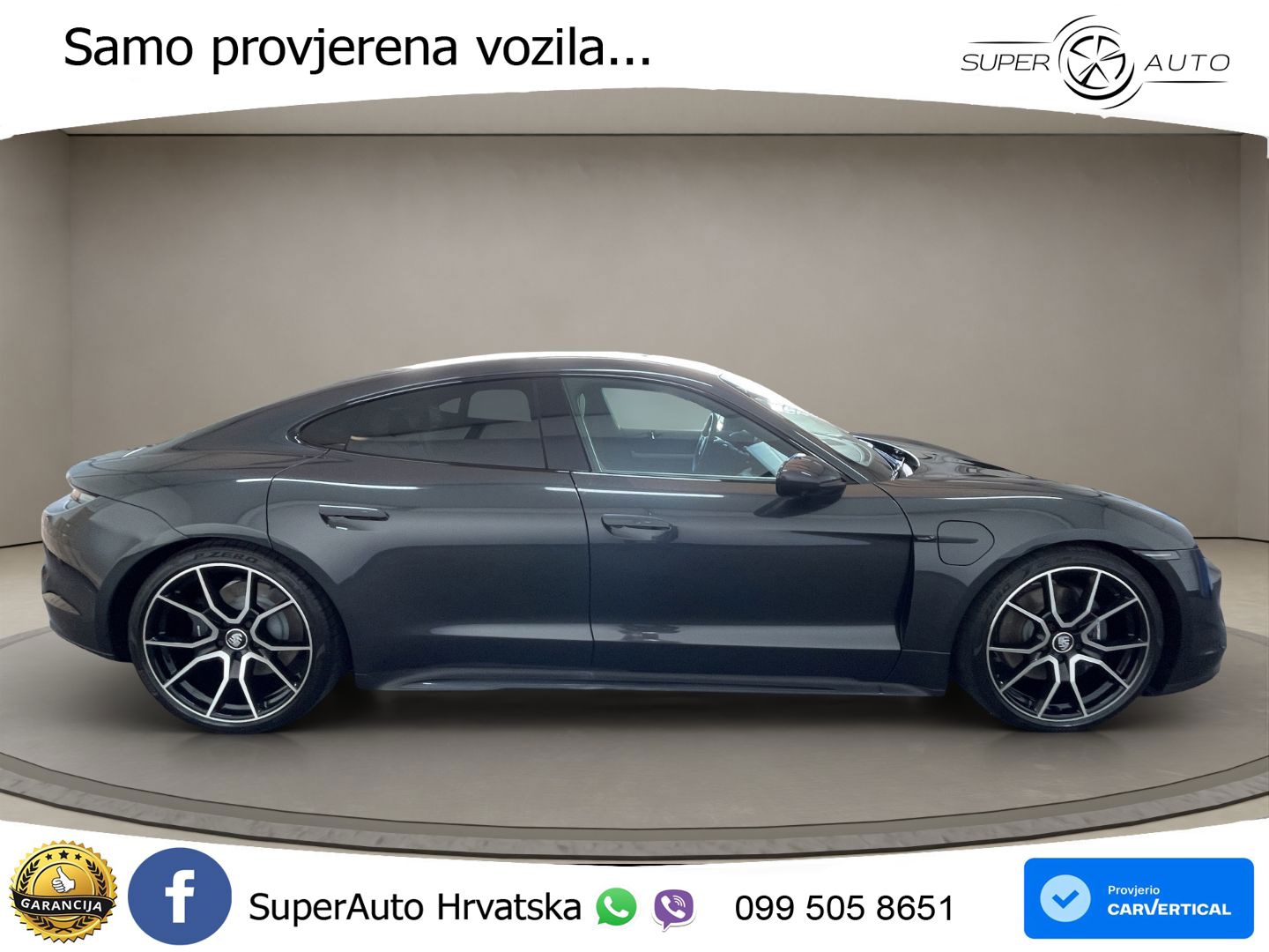 Porsche Taycan Performance Plus 93.4 kWh (476 KS)