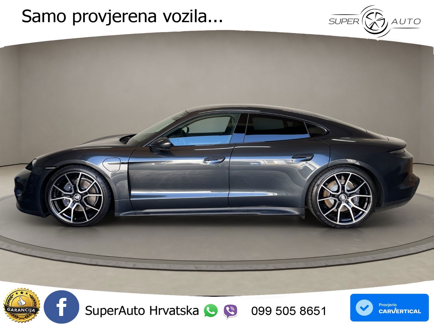 Porsche Taycan Performance Plus 93.4 kWh (476 KS)