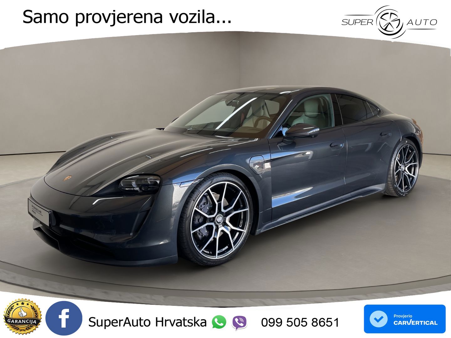 Porsche Taycan Performance Plus 93.4 kWh (476 KS)