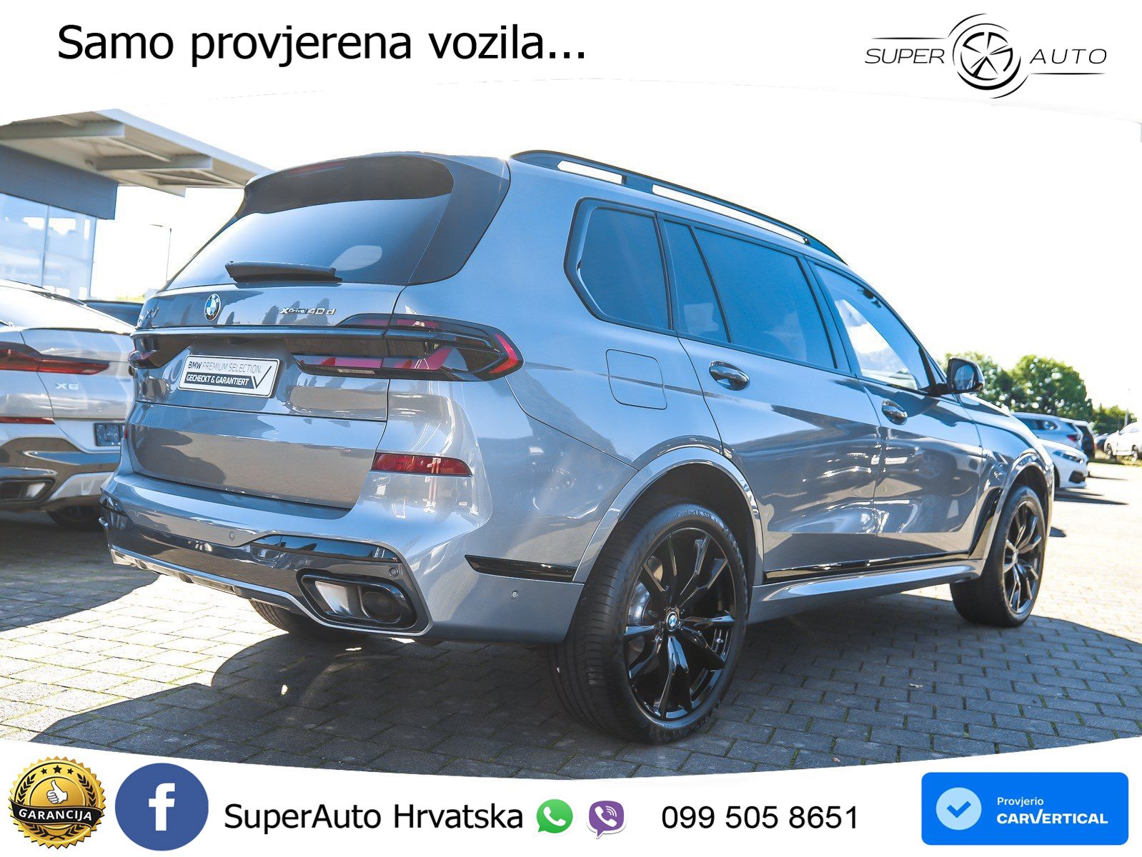 BMW X7 40d xDrive M Sport LED+GR SJED+ACC
