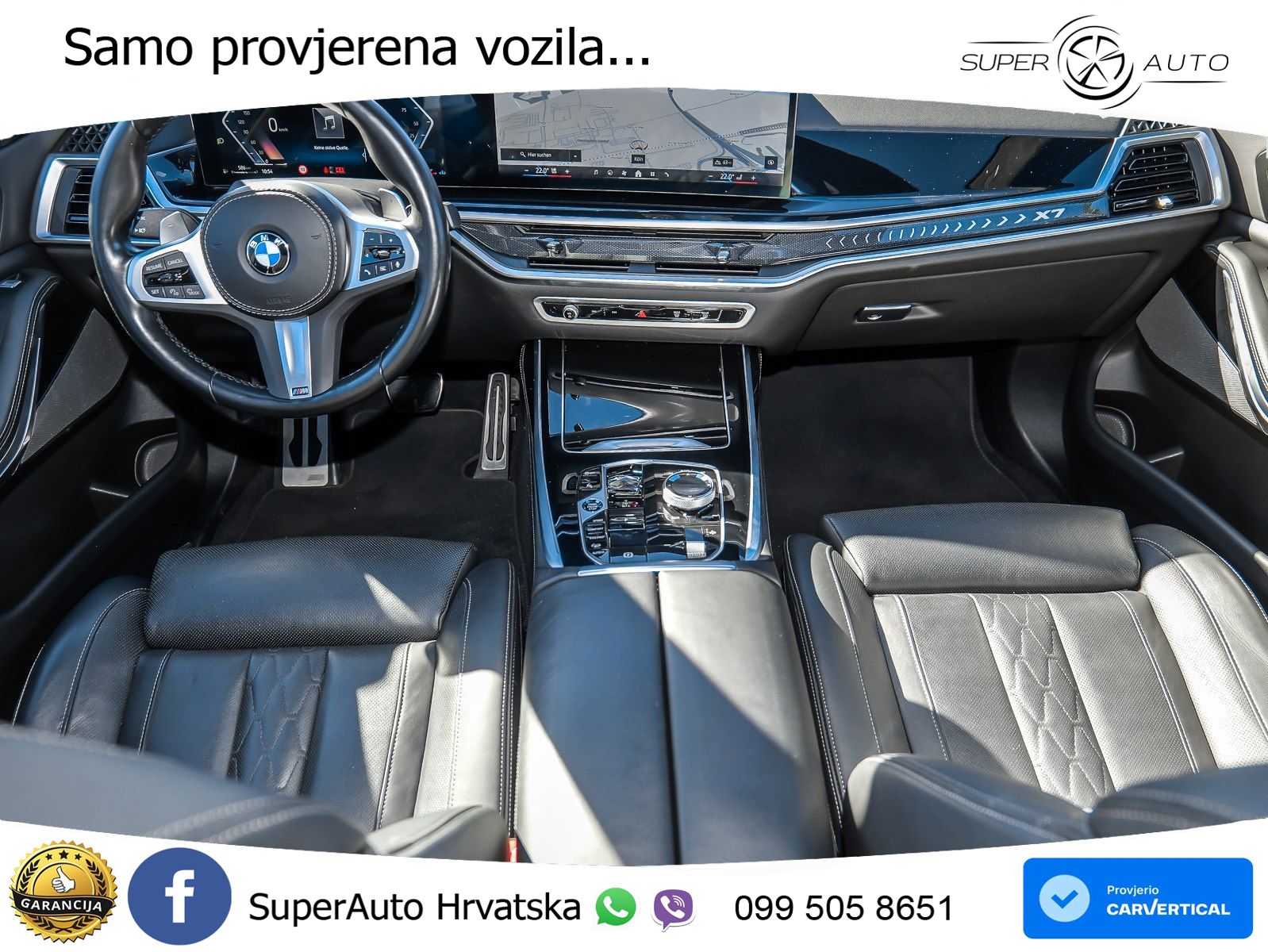 BMW X7 40d xDrive M Sport LED+GR SJED+ACC