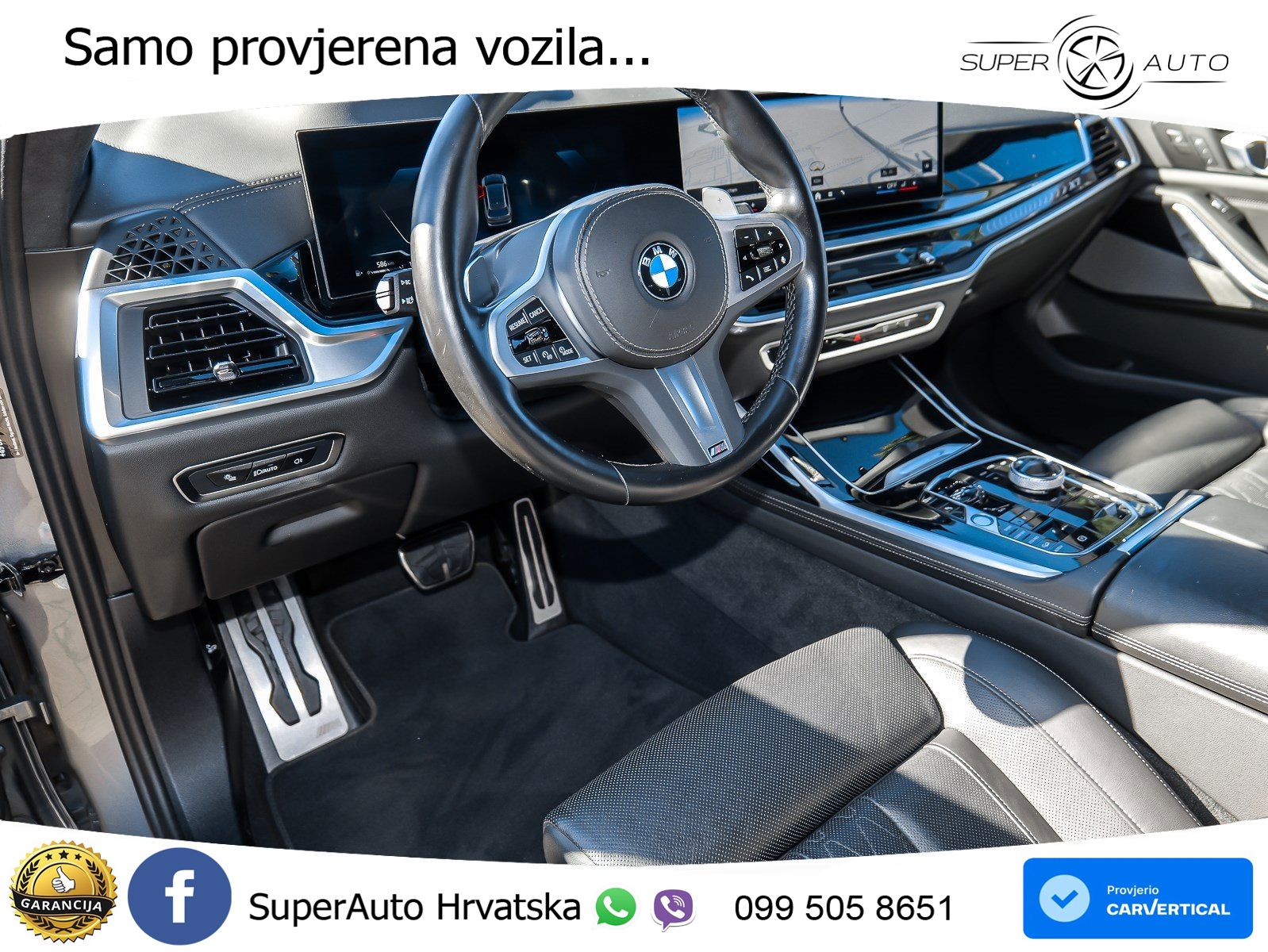 BMW X7 40d xDrive M Sport LED+GR SJED+ACC
