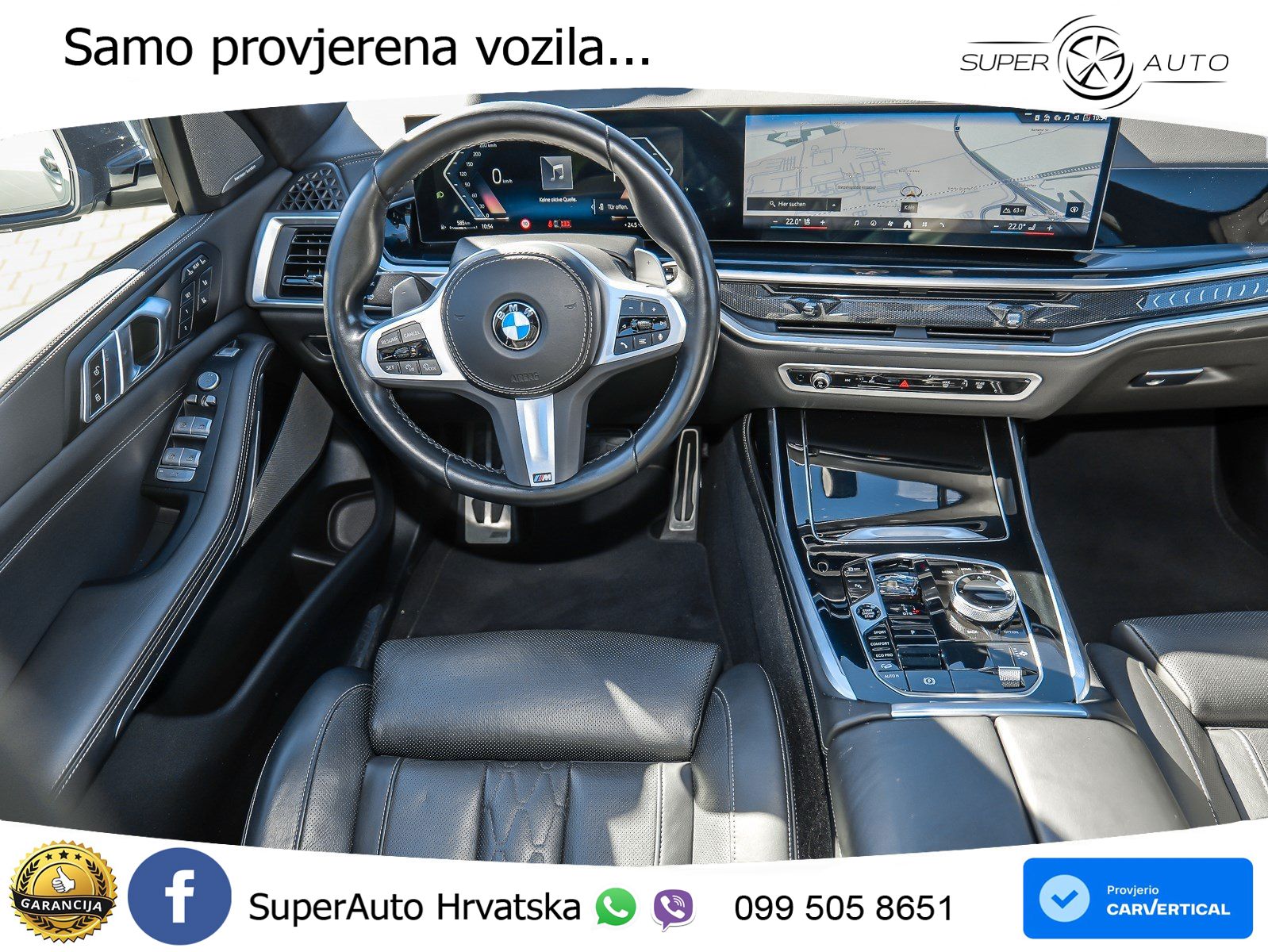BMW X7 40d xDrive M Sport LED+GR SJED+ACC