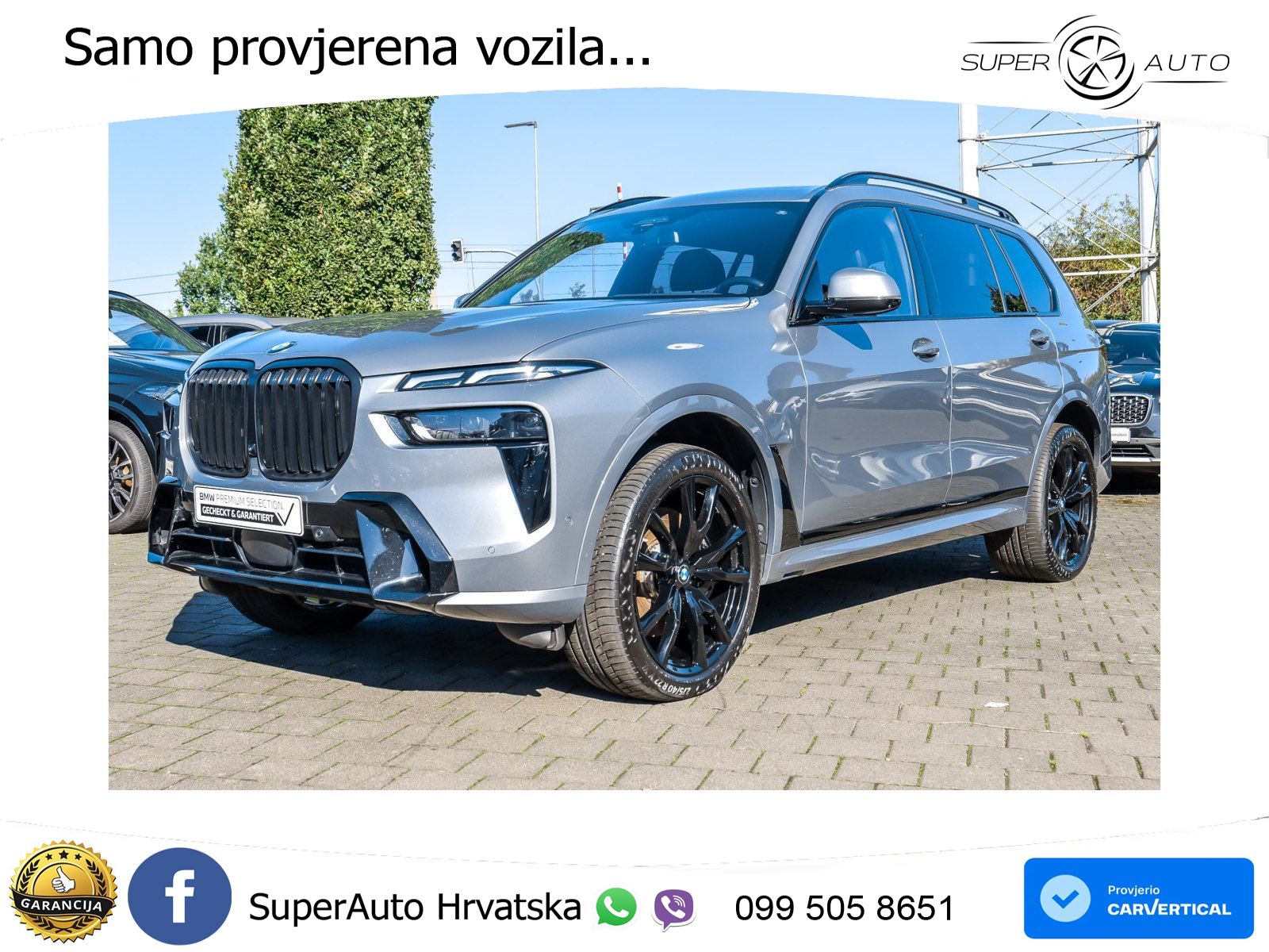 BMW X7 40d xDrive M Sport LED+GR SJED+ACC