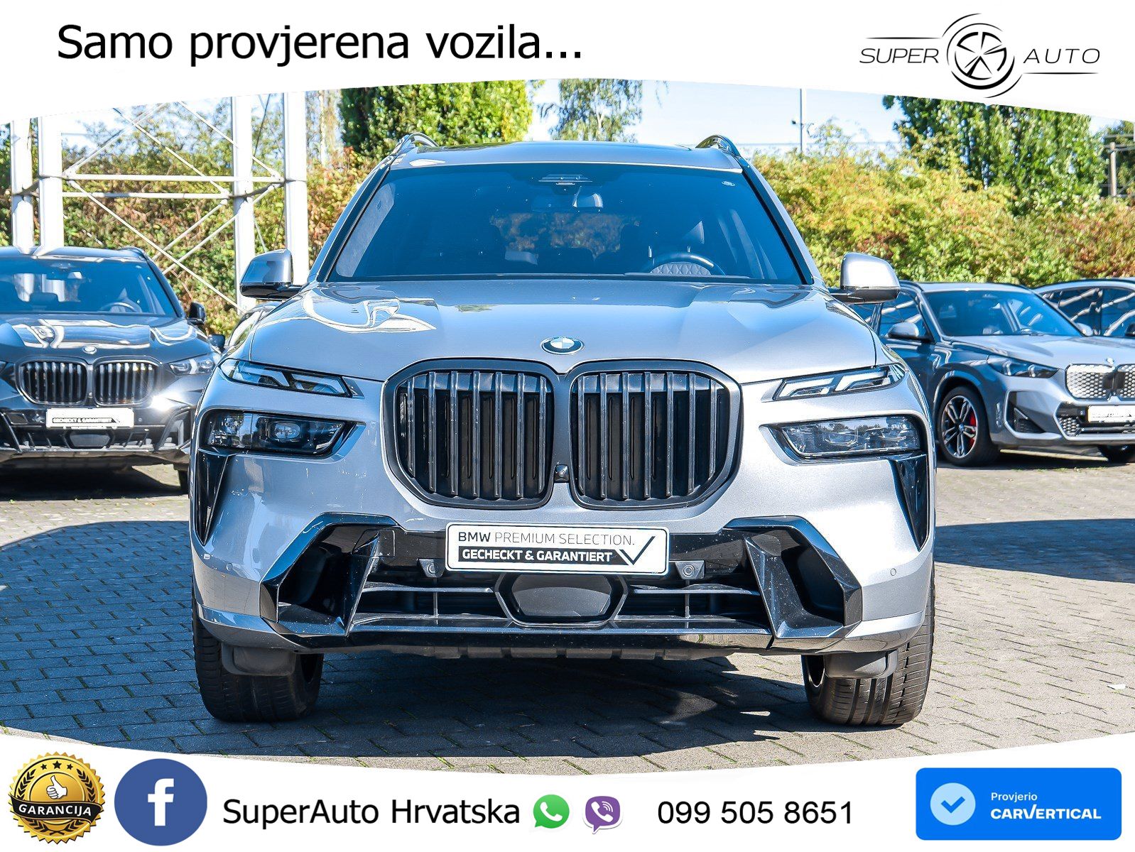 BMW X7 40d xDrive M Sport LED+GR SJED+ACC