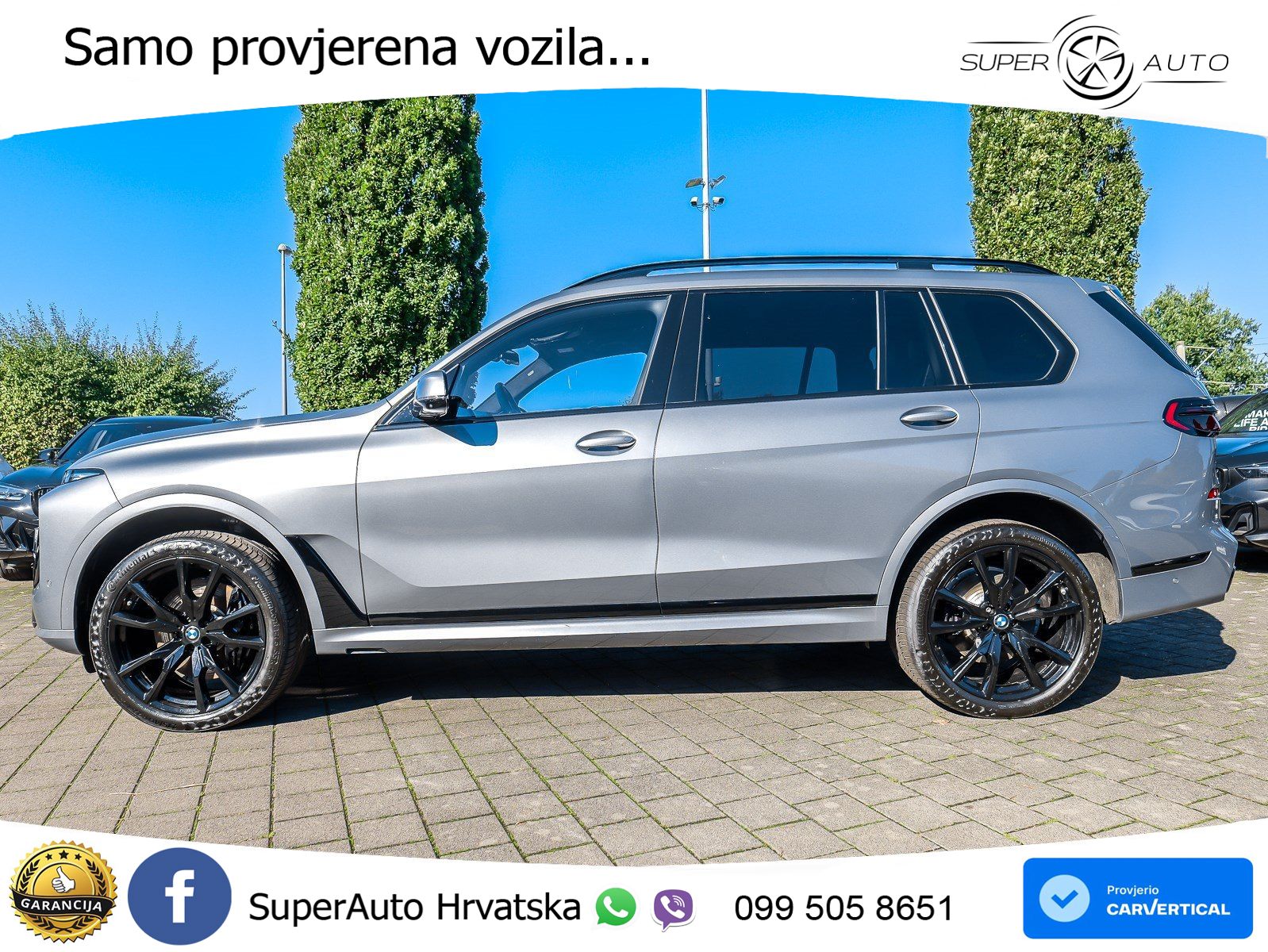 BMW X7 40d xDrive M Sport LED+GR SJED+ACC