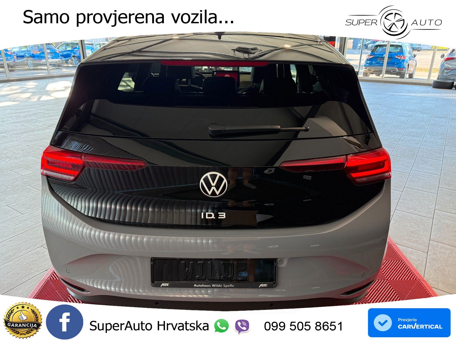 Volkswagen ID.3 Pro 62 kWh (204 KS) LED+GR SJED+ACC